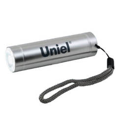 Фонарик Карманный светодиодный фонарь Uniel от батареек 88х24 50 лм S-LD043-B Silver UL-00000191