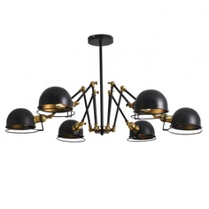 Люстра Подвесная люстра Lumina Deco Valmonti LDP D015-6 BK