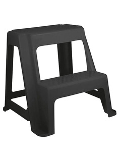 Стремянка-табурет Idea до 120kg Black М 2296