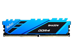 Модуль памяти Netac Shadow DDR4 DIMM 3600Mhz PC28800 CL18 - 8Gb Blue NTSDD4P36SP-08B