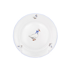 Набор тарелок гуси (dubi) белый
