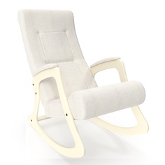 Кресло-качалка модель 2 (комфорт) белый 58x107x90 см.