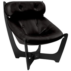 Кресло для отдыха модель 11 (комфорт) черный 76x97x77 см.