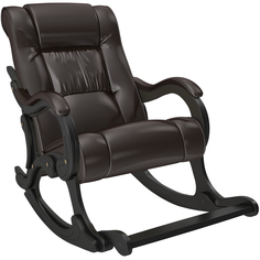 Кресло-качалка модель 77 (комфорт) черный 67x98x135 см.