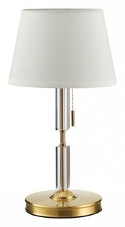 Настольная лампа декоративная london (odeon light) серебристый 17x50x27 см.