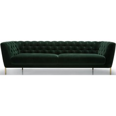 Темно-зеленый диван valentin (sits) зеленый 241x70x86 см.