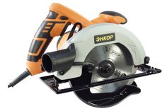 Пила дисковая Энкор ПДЭ-1300/55 50241 4700об/мин S55 мм диск 165х20 мм