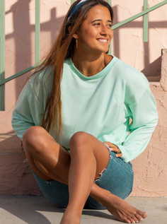 Женский свитшот Surfing By Moonlight C Roxy