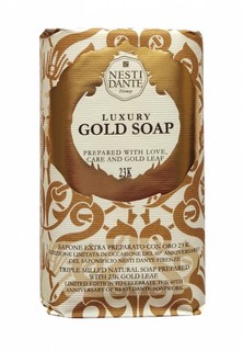 Мыло Nesti Dante 60th Anniversary luxury gold soap/Юбилейное золотое 250 г