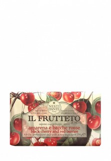 Мыло Nesti Dante Black cherry and red berries/Черешня и красные ягоды 250 г