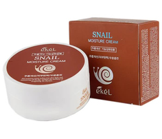 EKEL Увлажняющий крем для лица с муцином улитки Moisture Cream Snail, 100гр
