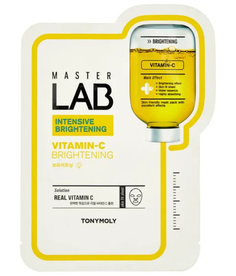 TONYMOLY Тканевая маска для лица с витамином С MASTER LAB REAL VITAMIN C, 19г