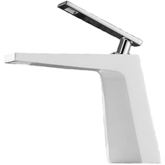 Смеситель на раковину (белый/хром) Bronze de Luxe QUADRO (A919WC) Artik