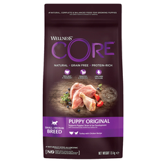 CORE Корм из индейки с курицей для щенков мелких и средних пород 1,5 кг Cor.E