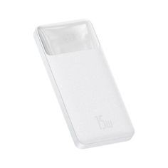 Внешний аккумулятор Baseus Power Bank Bipow Digital Display 10000mAh 15W White PPDML-I02