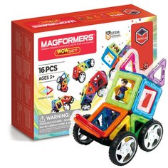 Магнитный конструктор Magformers 707004 Wow set, 16 деталей