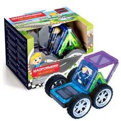 Магнитный конструктор Magformers 707016 Rally Kart Set Boy, 8 деталей