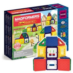 Магнитный конструктор Magformers 705007 Wow House set, 28 деталей