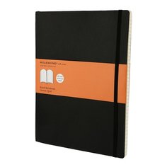 Блокнот &quot;Classic Soft Ruled&quot; XLarge, 96 листов, в линейку, черный Moleskine