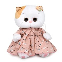 Мягкая игрушка Budi Basa LB-080 Ли-Ли Baby в нежно-розовом платье с бантом, 20 см