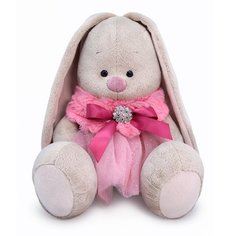 Мягкая игрушка Budi Basa SidS-432 Зайка Ми в меховой горжетке, 18 см
