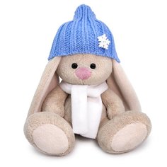 Мягкая игрушка Budi Basa SidX-481 Зайка Ми в голубой шапочке, 15 см