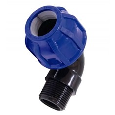 Фитинги угольник ПНД 40х1.1/4" НР Tebo Technics