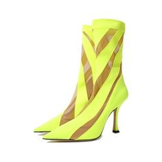 Текстильные ботильоны Sock Jimmy Choo / Mugler Jimmy Choo