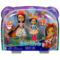 Набор игровой Mattel Enchantimals Сестрички с питомцами Фелисити и Феана Лис