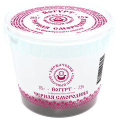 Йогурт двухслойный Киржачский МЗ Черная смородина 2,5% 315 г