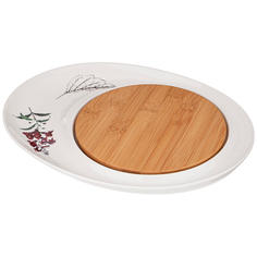 Блюдо сервировочное Bronco Meadow с доской