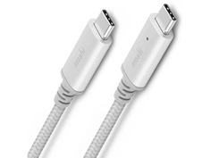 Аксессуар Moshi Integra USB-C to USB-C Silver 2m 99MO084245