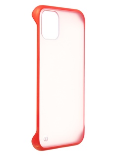 Чехол Luazon для APPLE iPhone 11 Transparent-Red 5156162