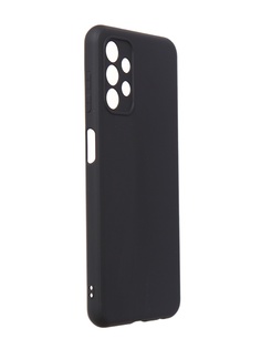 Чехол Brosco для Samsung Galaxy A13 Matte Black SS-A13-COLOURFUL-BLACK