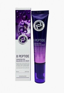 Крем для кожи вокруг глаз Enough Premium 8 Peptide Sensation Pro Balancing Eye Cream Омолаживающий с пептидным комплексом, 30 мл