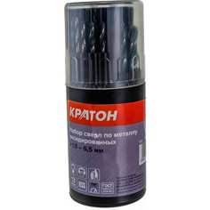 Набор сверл по металлу Кратон