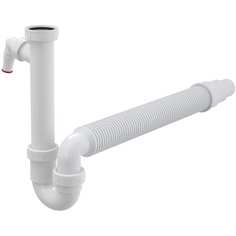 Трубчатый сифон Alca Plast