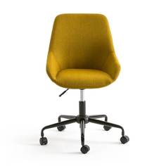 Кресло офисное asting (laredoute) желтый 60x83.0x60 см.