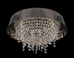 Люстра rimini black (apl led) прозрачный 15 см.