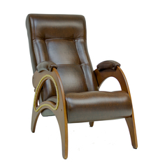 Кресло для отдыха модель 41 (комфорт) коричневый 59x92x59 см.