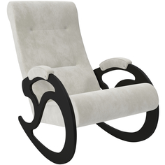 Кресло-качалка модель 5 (комфорт) белый 59x89x105 см.