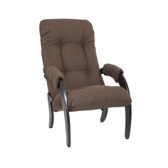 Кресло для отдыха модель 61 (комфорт) коричневый 58x98x92 см.