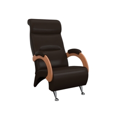 Кресло для отдыха модель 9-д (комфорт) черный 65x105x96 см.