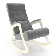Кресло-качалка модель 2 (комфорт) серый 58x107x90 см.