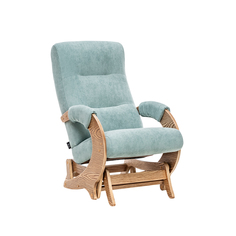 Кресло-глайдер эталон голубой (комфорт) голубой 57x95x87 см.