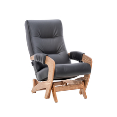 Кресло-глайдер элит коричневое (комфорт) коричневый 57x95x87 см.