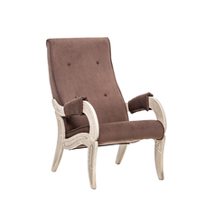 Кресло для отдыха модель 701 коричневое (комфорт) коричневый 56x100x60 см.