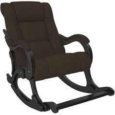 Кресло-качалка модель 77 (комфорт) черный 67x98x135 см.