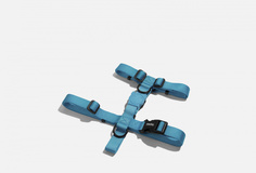 Шлейка, голубой Zee.Dog