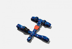 Шлейка, синий Zee.Dog